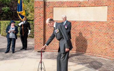 Unveiling of Tonbridge Memorial Gardens Refurbishment, 22nd September 2014