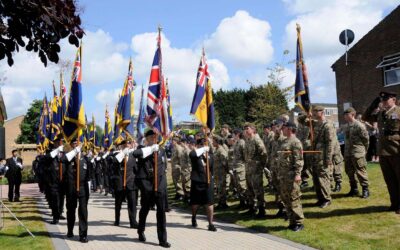 RBL County Parade and Service, 5th July, 2015