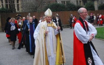 Annual Civic Service,Canterbury Cathedral,11th March, 2014