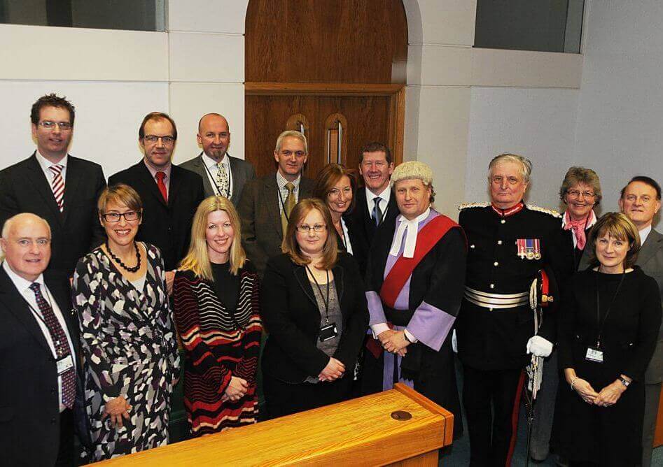 Newly appointed magistrates, 13th december, 2012