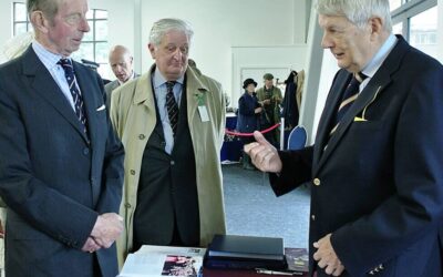   HRH The Duke of Kent meets the author of ‘Unconquered’  at Kent Show, 11th July, 2014