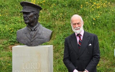 Prince Michael of Kent unveils bust of Lord Dowding in Battle of Britain tribute, 31st May, 2017
