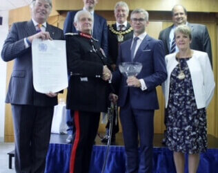 Queen’s Award for Enterprise presented to AXA PPP, 9th September, 2016