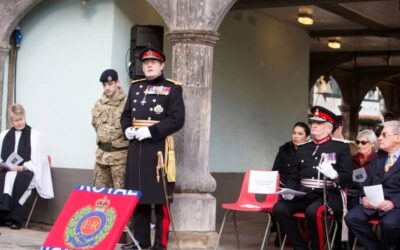 Lieutenant General Sir Philip Neame VC Paving Stone Unveiling Ceremony, 19th December, 2014