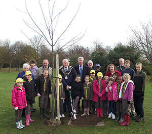 Swanley Tree Planting ceremony