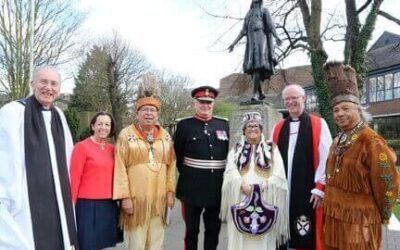 400th Anniversary Commemoration of the Death of Pocahontas, 21st March 2017