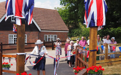 Centenary Gateway Opening, Brenchley Memorial Hall, 14th July 2018