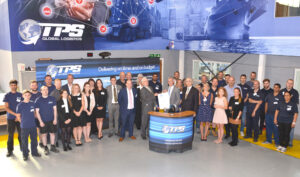 TPS Global Logistics Staff at the event enjoying the special celebration.(c) Rob Berry.