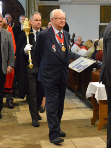 Chairman of KCC, Cllr Mike Angell. (c) Rob Berry.