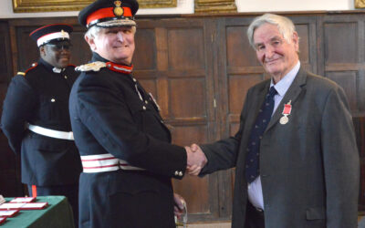 Presentation of British Empire Medals, 16th April, 2019