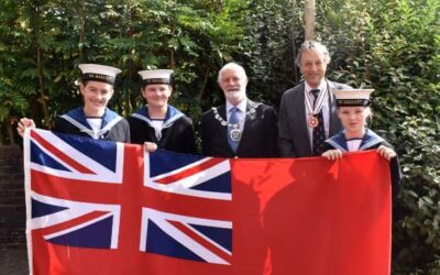Merchant Navy Flag Raising Event, Sevenoaks, 30th August 2019