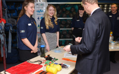 HRH The Earl of Wessex visits Duke of Edinburgh Activities in Kent