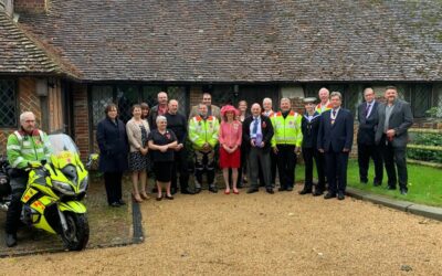 SERV Kent receive their Queen’s Award for Voluntary Service