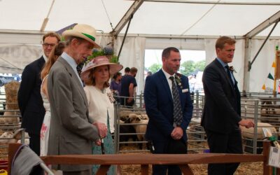 Duke of Kent Visit to Kent Show