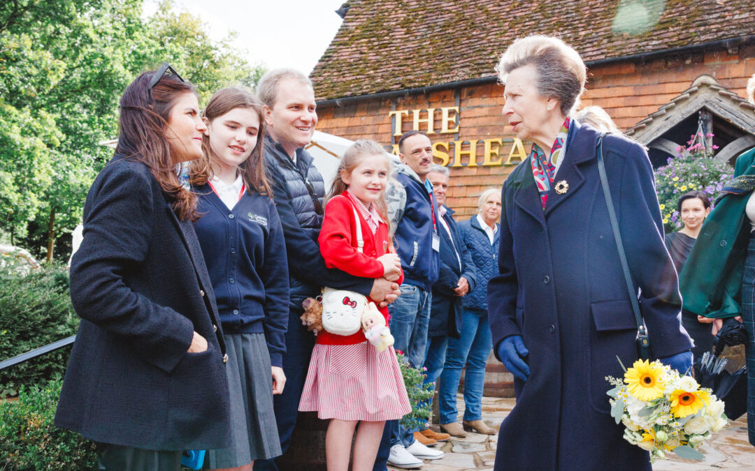 HRH The Princess Royal Opens New Affordable Rural Homes in Kent