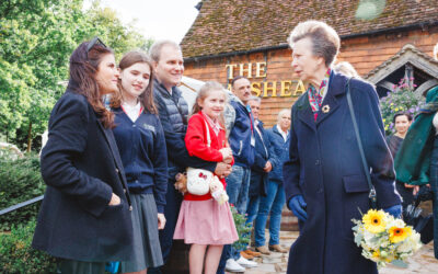 HRH The Princess Royal Opens New Affordable Rural Homes in Kent