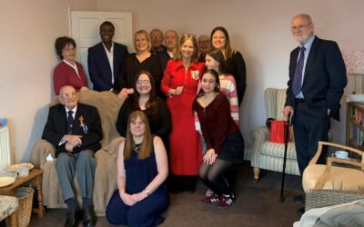 Presentation to Mr Christopher Deering MBE