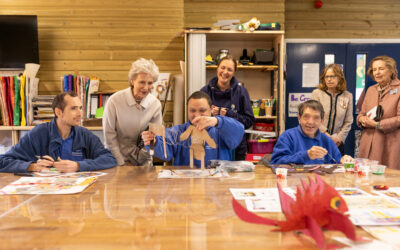 HRH The Duchess of Gloucester visits Blackthorn Trust and Spadework