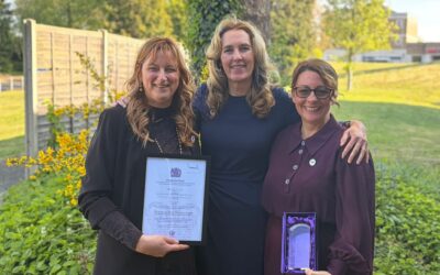 BRCA Kent receives The King’s Award for Voluntary Service
