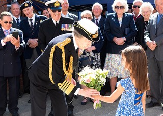 HRH The Princess Royal visits the Hospital of Sir John Hawkins