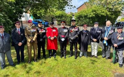 Remembering Corporal McIlvenny in Twydall