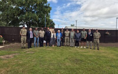 Opening of the Memorial Garden at HMP Standford Hill